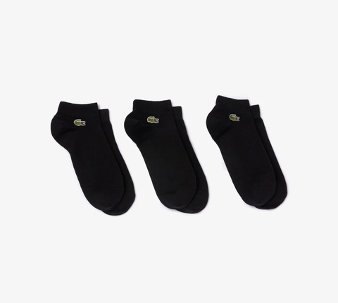 Vớ nam Lacoste RA2917-00-8VM-39/42 Màu Đen Set 3 Đôi