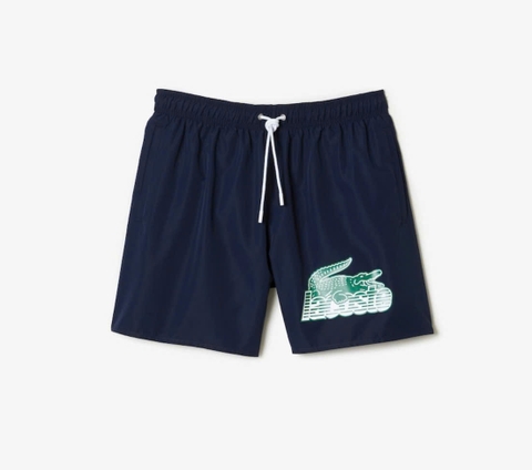 Quần Bơi Lacoste Nam MH5633-00-166 Màu Xanh Navy