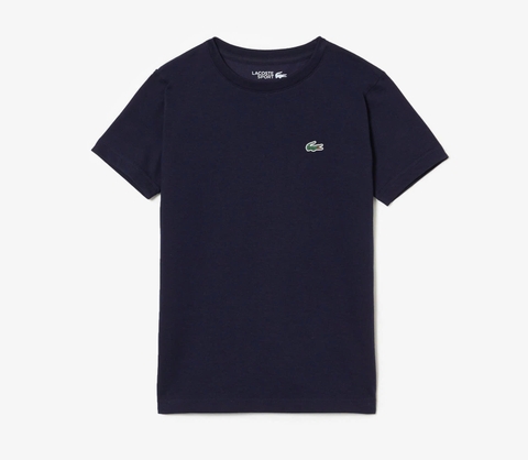 Áo Thun Lacoste Trẻ Em TJ8811-00-166 Màu Xanh Navy
