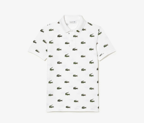 Áo Polo Trẻ Em Lacoste PJ1291-00-001 Màu Trắng