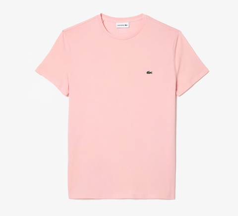 Áo Thun Lacoste Nam Dáng Regular Pima Cotton TH6709-00-KF9 Màu Hồng