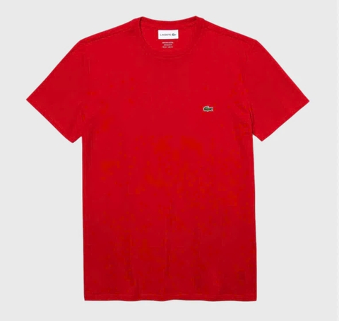 Áo Thun Lacoste Nam Dáng Regular Pima Cotton TH6709-00-240 Màu Đỏ