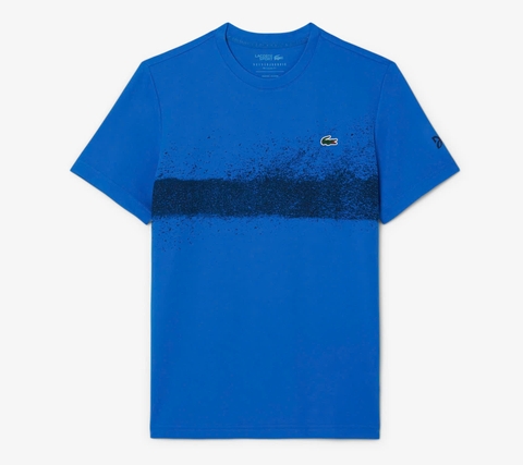 Áo Thun Thể Thao Lacoste Nam Novak Djokovic TH8986-00-892 Màu Xanh Dương