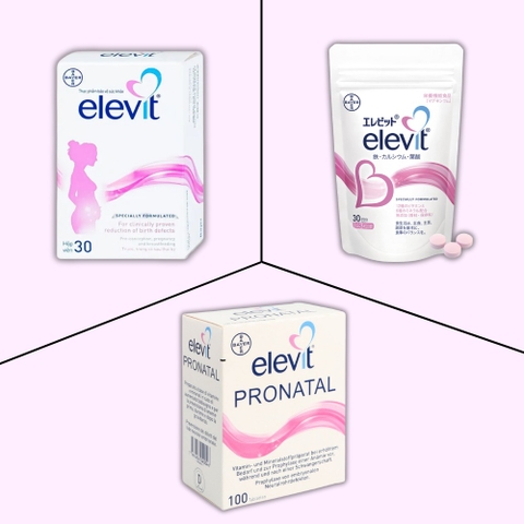 Phân Biệt Elevit Prenatal/Planning & Pregnancy Pháp, Đức Và Nhật: Lựa Chọn Phù Hợp Cho Mẹ Bầu