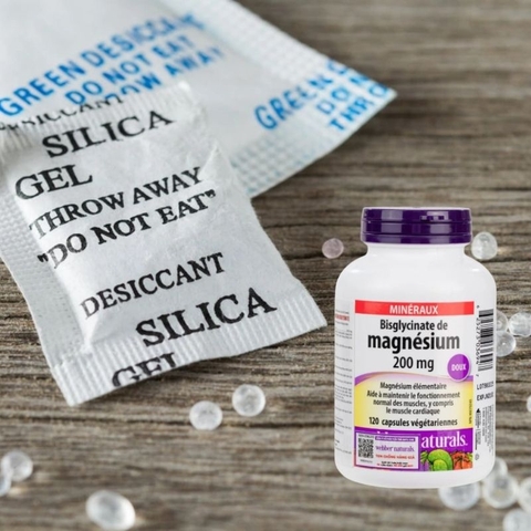 Tại Sao Hộp Webber Naturals Magnesium Bisglycinate 200mg Không Có Túi Chống Ẩm?