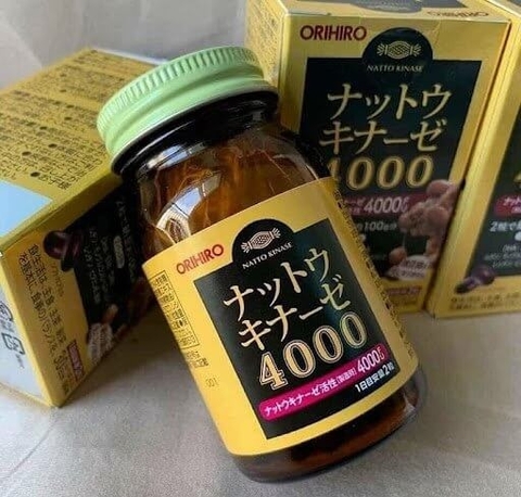 Thuốc Orihiro Nattokinase 4000FU có tác dụng gì?