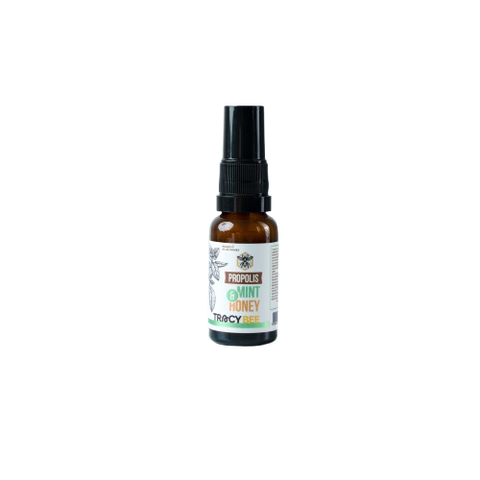 Tracybee Xịt Keo Ong Xanh Vị Bạc Hà Dạng Xịt Hỗ Trợ Trị Ho, Viêm Họng 20ml