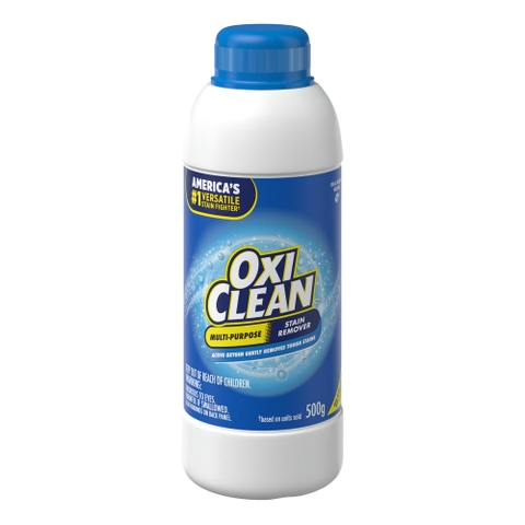 OxiClean Bột Giặt Tẩy Đa Năng Multi-Purpose Stain Remover Hỗ Trợ Loại Bỏ Vết Bẩn Cứng Đầu Chai 500g