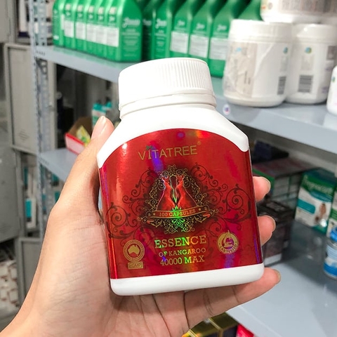 Essence Of Kangaroo 40000 Max Vitatree Viên Uống Hỗ Trợ Phái Mạnh