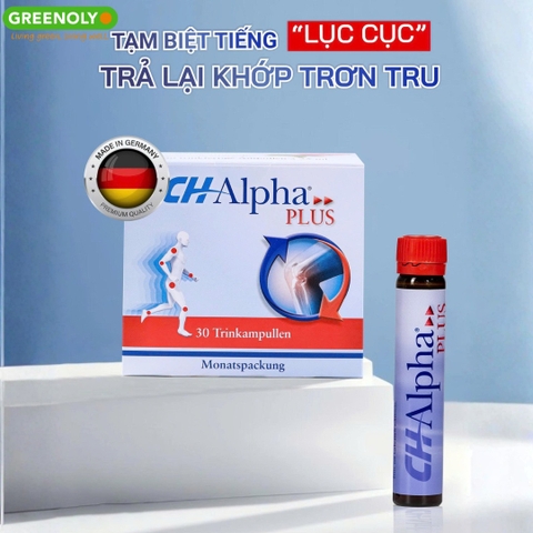 Quiris Thức Uống Collagen Chống Thoái Hoá Xương CH - Alpha Plus 30 Ống