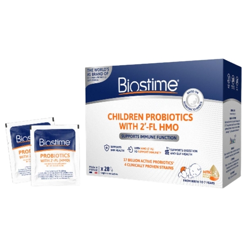 Biostime Men Vi Sinh Children Probiotics + HMO Cho Bé Từ 0 Đến 7 Tuổi 28 Gói