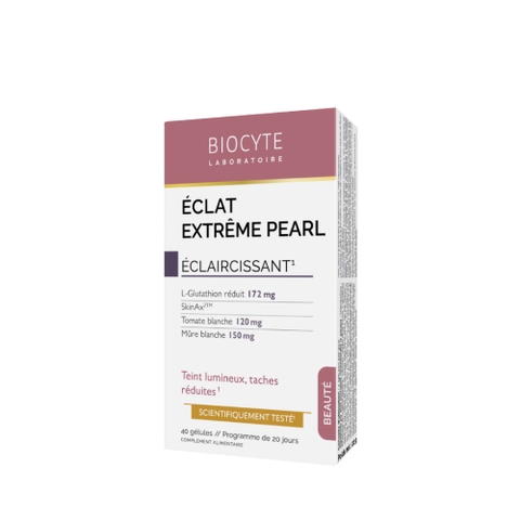 Biocyte Viên Uống Éclat Extrême Pearl Hỗ Trợ Làm Đẹp Da, Giúp Da Tươi Sáng 40 Viên