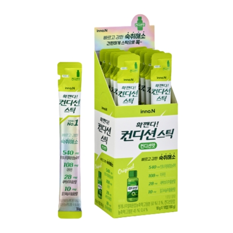 Combo 2 Hộp Inno.N Thạch Giải Độc Gan Chiết Xuất Khúng Khéng Vị Nguyên Bản 10 Gói