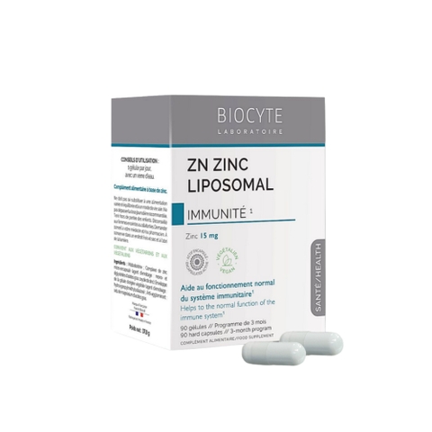 Biocyte Viên Uống Zn Zinc Liposomal Bổ Sung Kẽm Tăng Sức Đề Kháng Cho Cơ Thể 60 Viên & 90 Viên