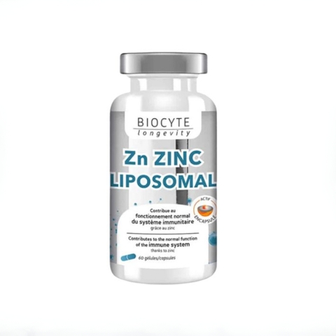 Biocyte Viên Uống Zn Zinc Liposomal Bổ Sung Kẽm Tăng Sức Đề Kháng Cho Cơ Thể 60 Viên & 90 Viên