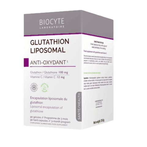 Biocyte Viên Uống Glutathion Liposomal Hỗ Trợ Chống Oxy Hóa 30 Viên & 90 Viên
