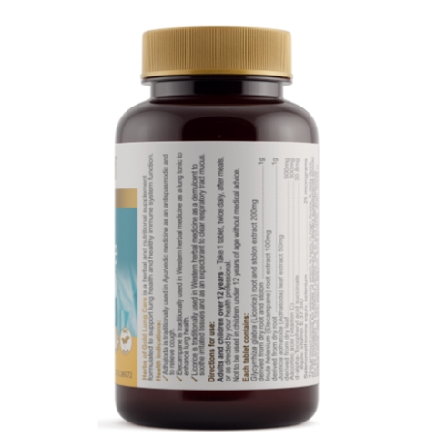 Herbs Of Gold Viên Uống Lung Care Bổ Phổi 60 Viên