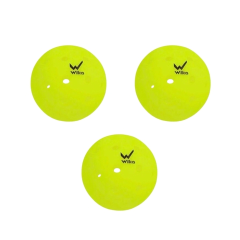 Combo Hộp 3 Bóng Pickleball Wika W-Pro