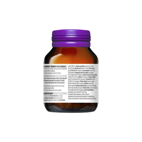 Blackmores Viên Nhai Superkids Multi Chewables Bổ Sung Vitamin Cho Bé 60 Viên