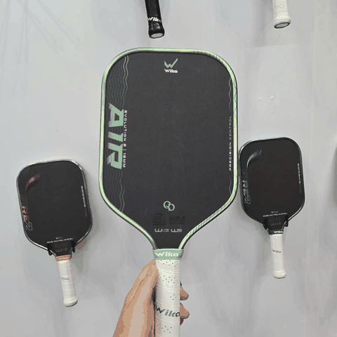Wika Vợt Pickleball Wika Ari 16mm Màu Xanh Lá