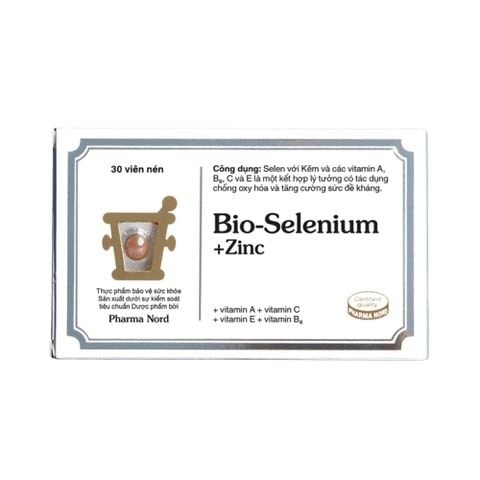 Pharma Nord Viên Uống Bio Selenium + Zinc Hỗ Trợ Chống Oxy Hóa Và Tăng Cường Sức Đề Kháng 30 Viên