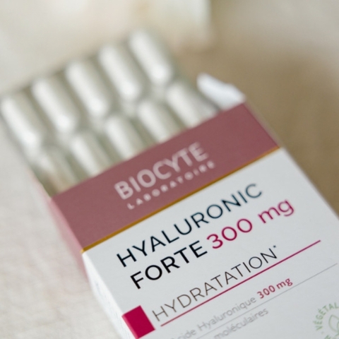 Biocyte Viên Uống Hyaluronic Forte 300mg Hỗ Trợ Bổ Sung HA Cấp Ẩm Cho Da 30 Viên & 90 Viên