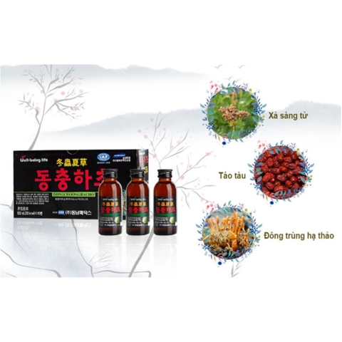 Well Being Life Nước Uống Đông Trùng Hạ Thảo Hàn Quốc Doongchoonghacho 100ml