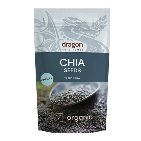Dragon Superfoods Hạt Chia Hữu Cơ Bổ Sung Chất Xơ Và Omega 3 500g