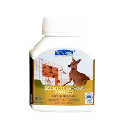 Vital Code Viên Uống Tăng Cường Sinh Lý Nam Essence Of Kangaroo 50000 Max 100 Viên