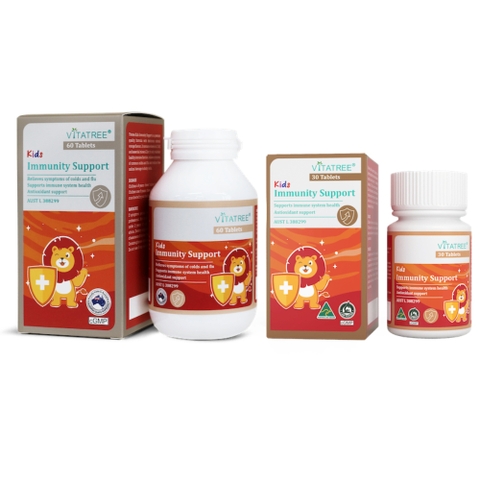 Vitatree Viên Nhai Tăng Đề Kháng Kids Immunity Support Cho Trẻ Từ 4 Tuổi