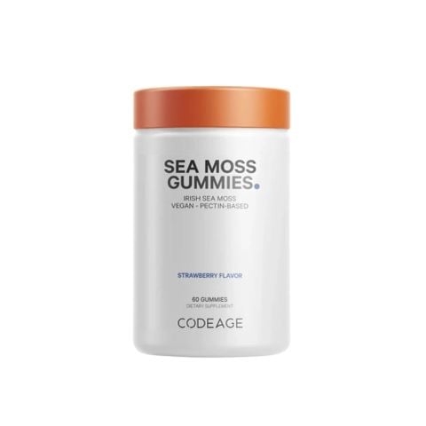 Codeage Viên Nhai Sea Moss Gummies Rong Biển Hỗ Trợ Làm Đẹp Từ Bên Trong, Tăng Cường Miễn Dịch 60 Viên