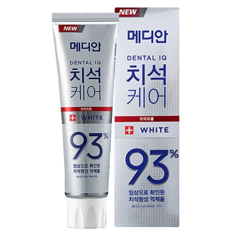 Median Kem Đánh Răng Làm Sáng Màu Trắng Bạc Dental IQ Tartar Protection Toothpaste 120g