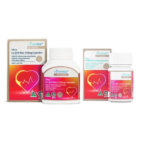 Vitatree Viên Uống Bổ Tim Mạch Ultra Coq10 Max 150mg