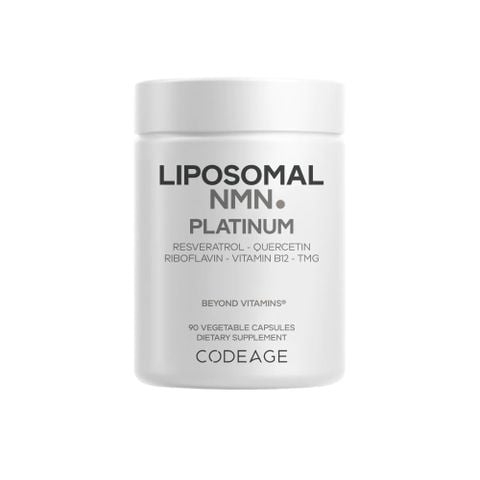 Codeage Viên Uống Liposomla NMN Platinum Hỗ Trợ Tăng Sức Đề Kháng Không Chứa Gluten, Sữa Và Đậu Nành 90 Viên