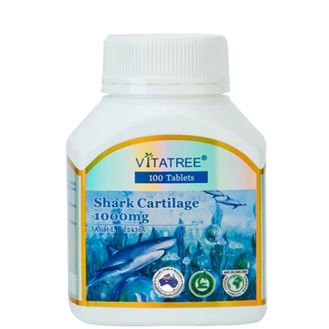 Vitatree Viên Uống Shark Cartilage Sụn Cá Mập 1000mg