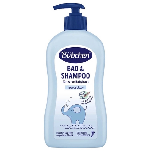 Bubchen Sữa Tắm Gội Bad&Shampoo [HSD 30/09/2026]