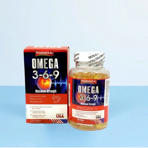 Pharmekal Viên Uống Dầu Cá 3-6-9 Omega 3 6 9 100 Viên