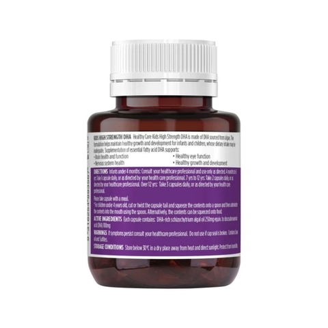 Combo Healthy Care Bổ Sung Canxi Cho Trẻ Trên 4 Tháng Tuổi Milk Calcium 60 Viên & DHA Cho Bé Từ 4 Tháng Tuổi 60 Viên