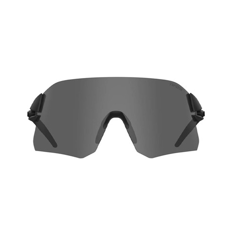 Tifosi Rail Kính Mát Thể Thao Dành Cho Chạy Bộ, Pickleball Gọng Màu Đen Blackout Bộ 3 Tròng Đen Smoke, Đỏ AC Red Và Clear Trong Suốt