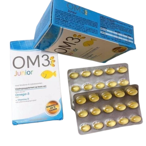 Superdiet Viên Uống Omega-3 Hỗ Trợ Tăng Cường Trí Não, Sáng Mắt Và Chắc Khỏe Xương Cho Trẻ Em Từ 6-15 Tuổi Hộp 45 Viên