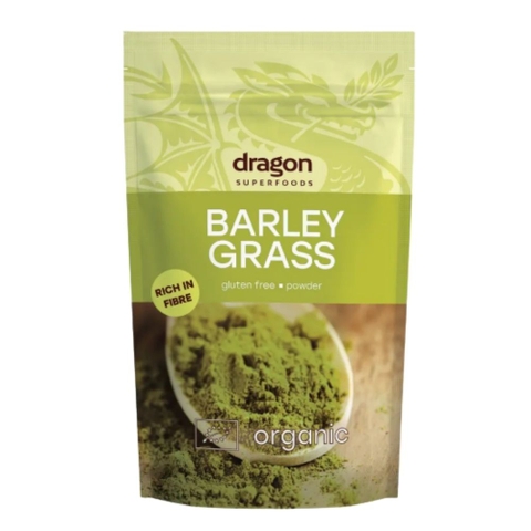 Dragon Superfoods Bột Cỏ Lúa Mạch Hữu Cơ Bổ Sung Dinh Dưỡng 150g