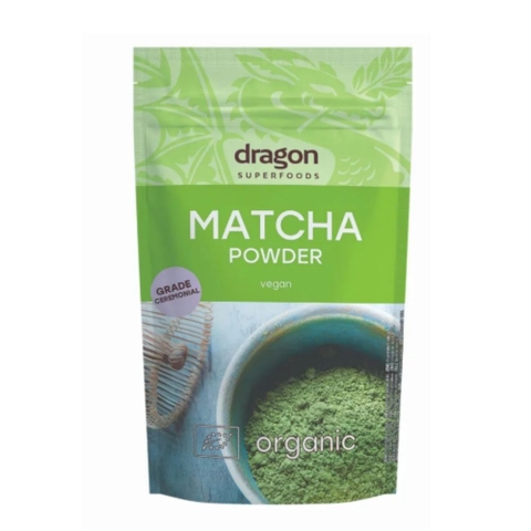 Dragon Superfoods Bột Matcha Hữu Cơ Bổ Sung Dưỡng Chất 100g
