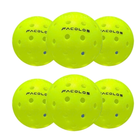 Combo 6 Trái Bóng Facolos Pickleball F-Pro Peformance Gen 2
