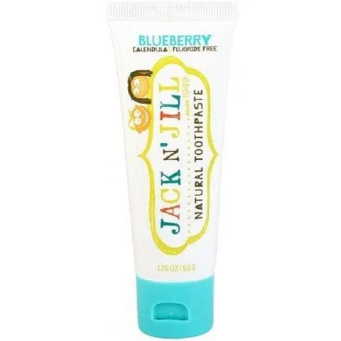 Jack N Jill Kem Đánh Răng Cho Bé Natural Toothpaste 50g - Blueberry việt quất