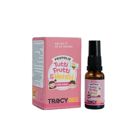 Tracybee Xịt Keo Ong Xanh Vị Trái Cây Dạng Hỗ Trợ Trị Ho, Viêm Họng 20ml