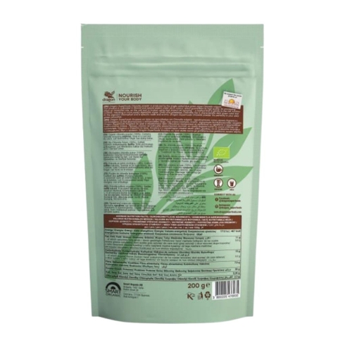 Dragon Superfoods Bột Tảo Lục Hữu Cơ Bổ Sung Dinh Dưỡng 200g