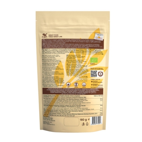 Dragon Superfoods Bột Nghệ Nguyên Chất Hữu Cơ Bổ Sung Dinh Dưỡng