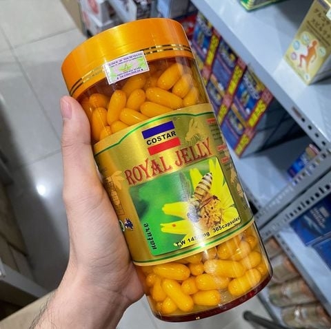 Costar Viên Uống Sữa Ong Chúa Royal Jelly Soft Gel 1450mg 365 Viên