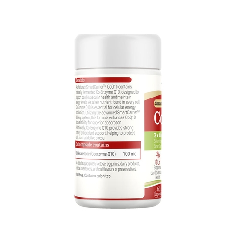 AusNatures Viên Uống CoQ10 Hỗ Trợ Tim Mạch, Chống Oxy Hóa 60 Viên