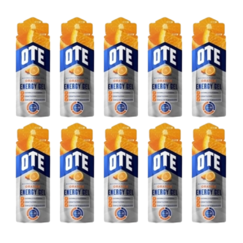 Combo 10 Gói OTE Vị Cam Gel Năng Lượng Energy Gel Kết Hợp Carbohydrate Điện Giải 56gram 82kcal